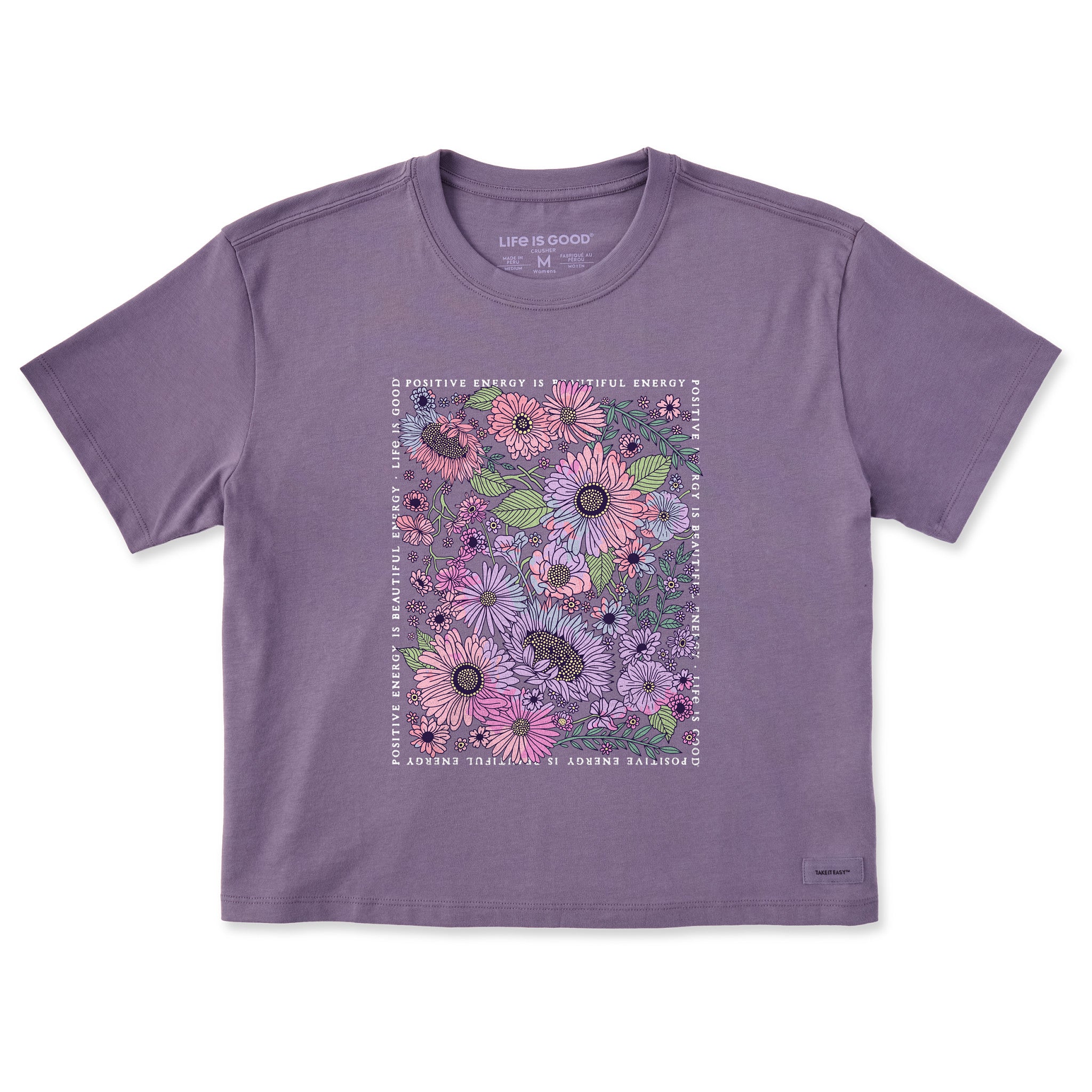 Beautiful Energy Tie Dye Boxy Tee