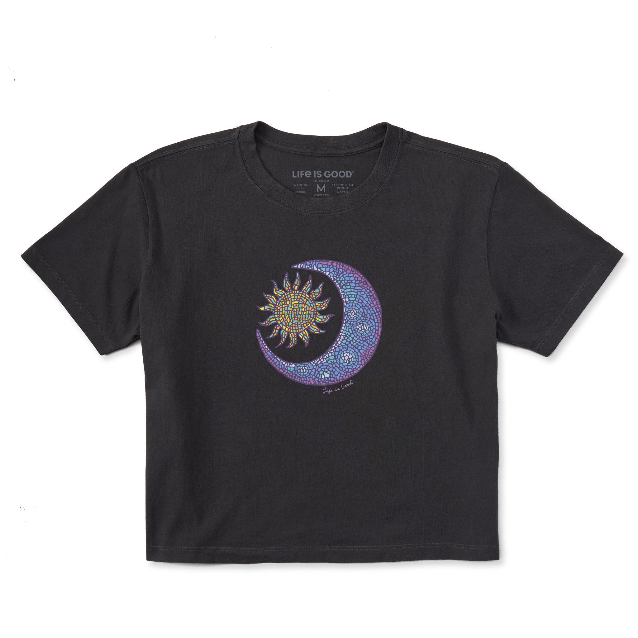 Mosaic Sun Moon Boxy Tee